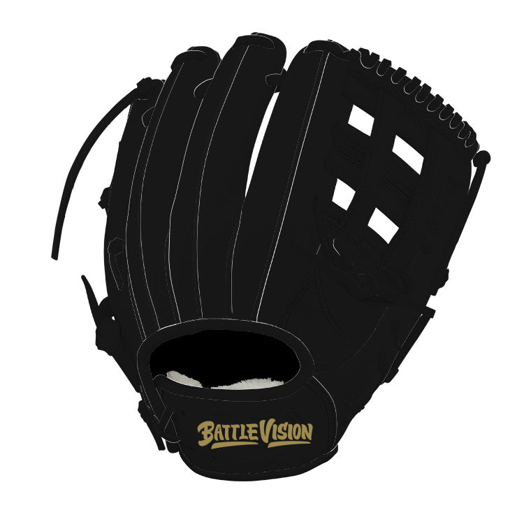 Battle Vision Gold Custom Glove